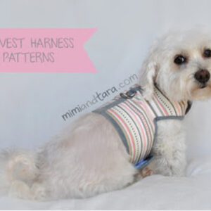 Dog vest harness